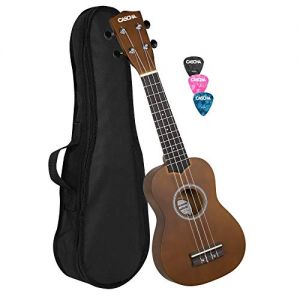 Sopran-Ukulelen-Set CASCHA EH 3953 (3-Pick mit Tasche)